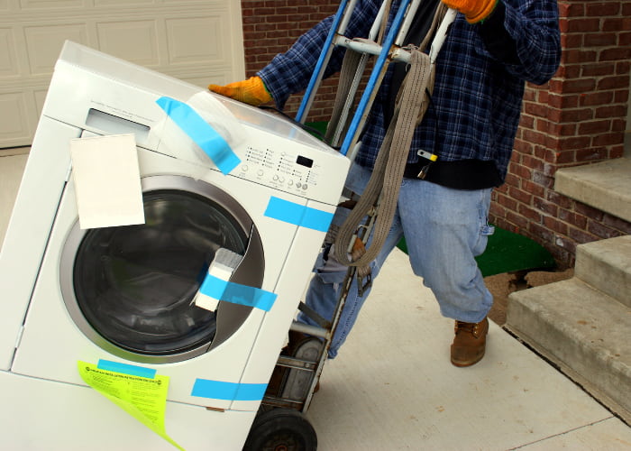 Déménagement lave linge